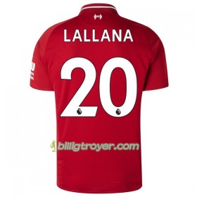 Billige Fotballdrakter Liverpool Lallana 20 Hjemmedraktsett 2018/19 Kortermet